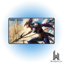 Playmat - Black Stitched - Final Fantasy - Kain